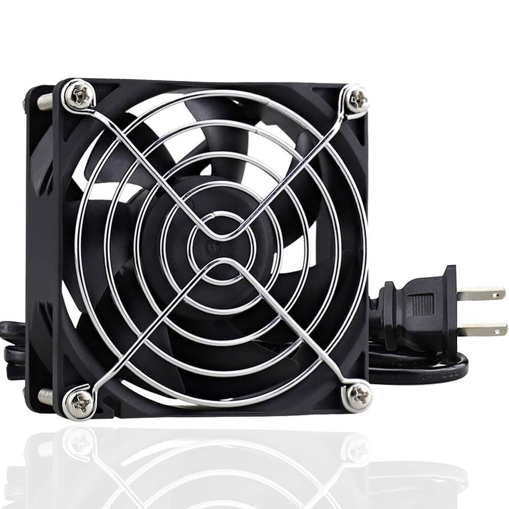 GDSIME AXIAL 8025 New Muffin Fan 110V 115V 120V 220V 240V AC 80mm Fan Ventila…