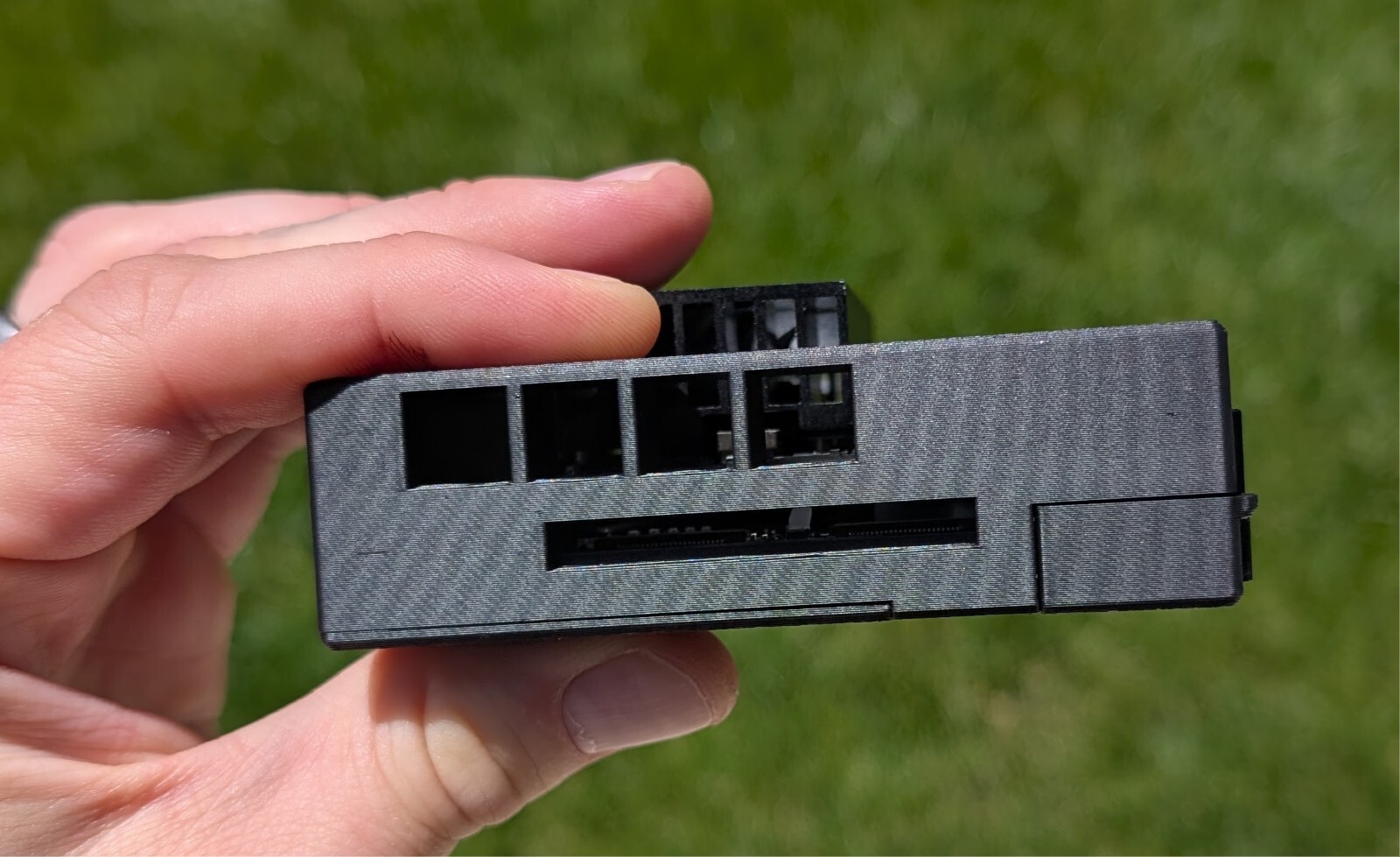 Jetson Orin Nano Rugged Slim Case – Snap-Fit, GPIO/Camera Access, 3D Print 22mm