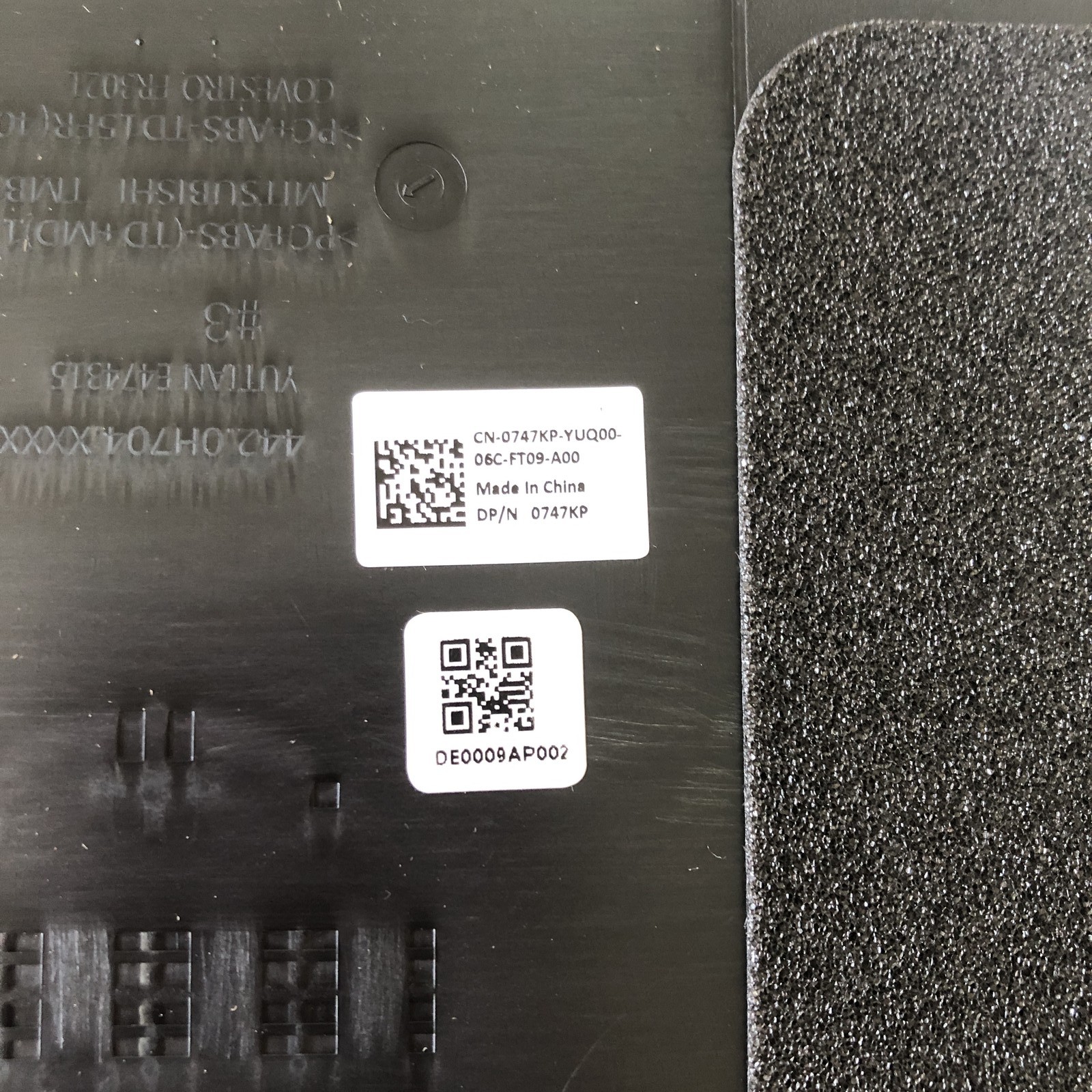 For Dell G3 15 3590 LCD Back Cover Blue Logo+Front Bezel+Hinges 0747KP 07MD2F US