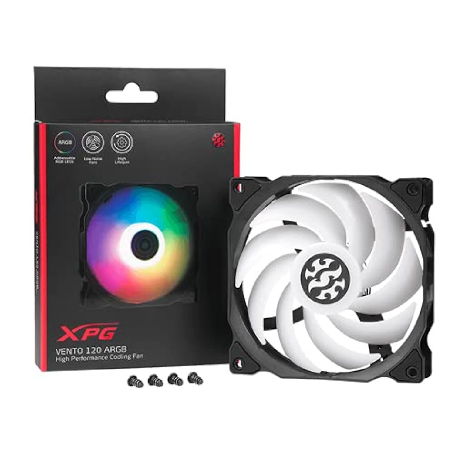 Vento 120 ARGB 120mm Case Fan RGB Quiet 1200RPM 23dBA