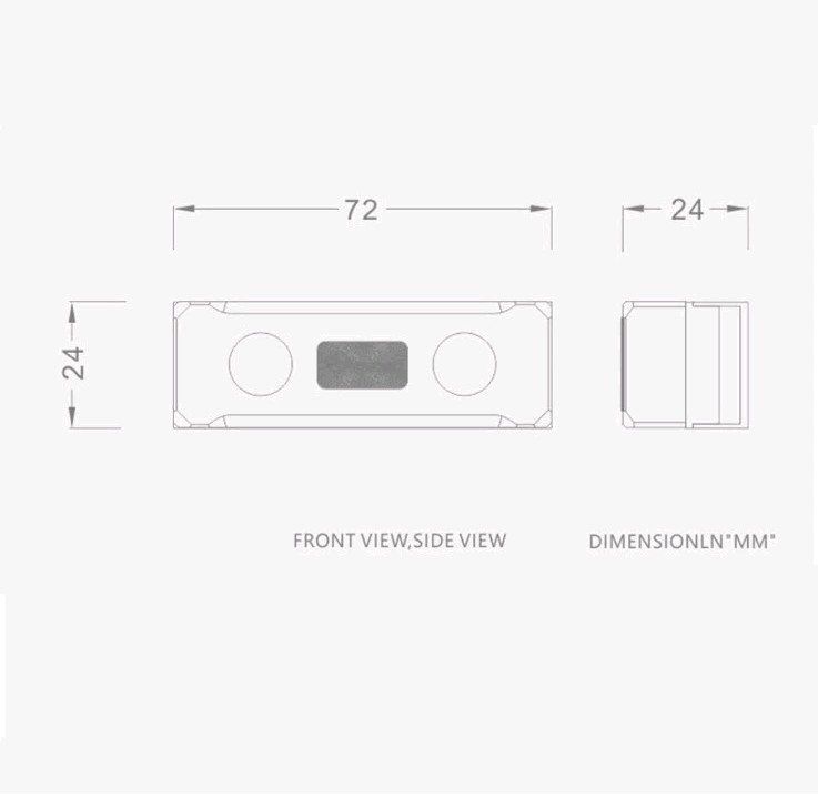 Bykski Hard Disk Water Gpu Block – Clear B-NVME-SL
