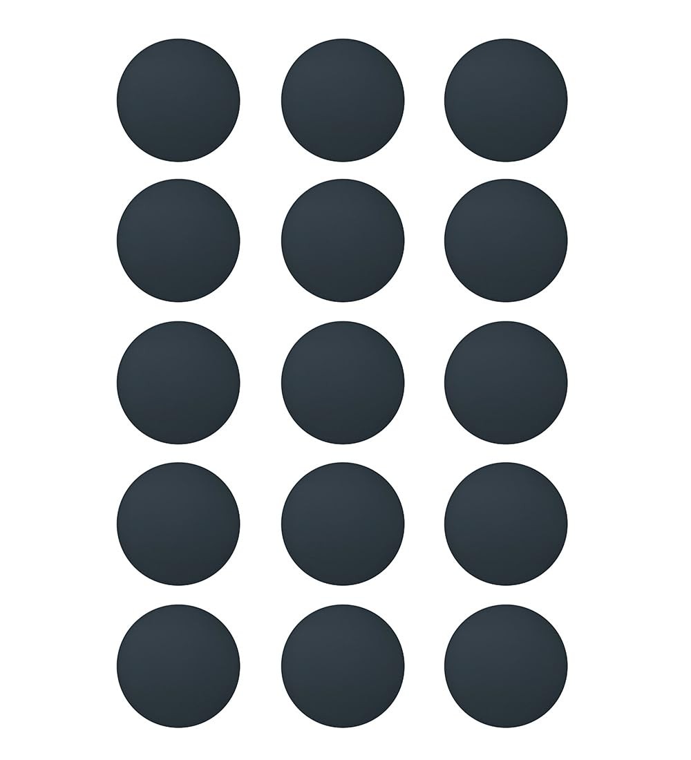 Anti Slip Self Adhesive Rubber Feet Pad, Replacement Bottom 0.7 inch, Black
