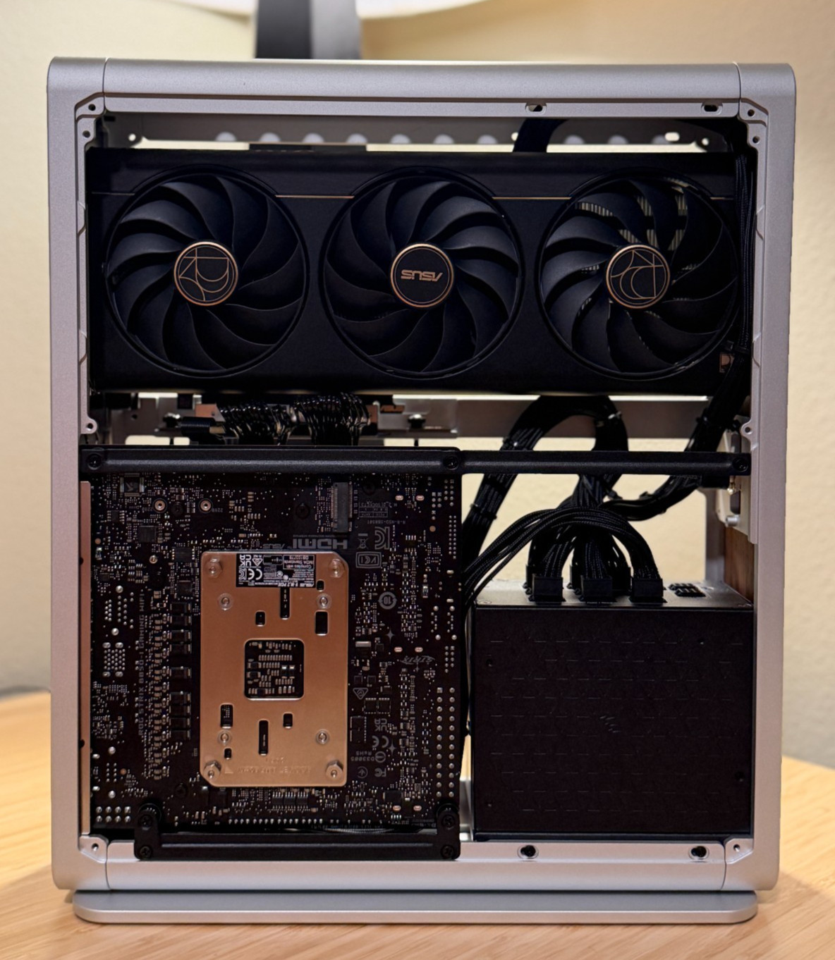 NCASE NFC SM5 Small Form Factor Computer Case. Mini-ITX (PC Parts Not Included)