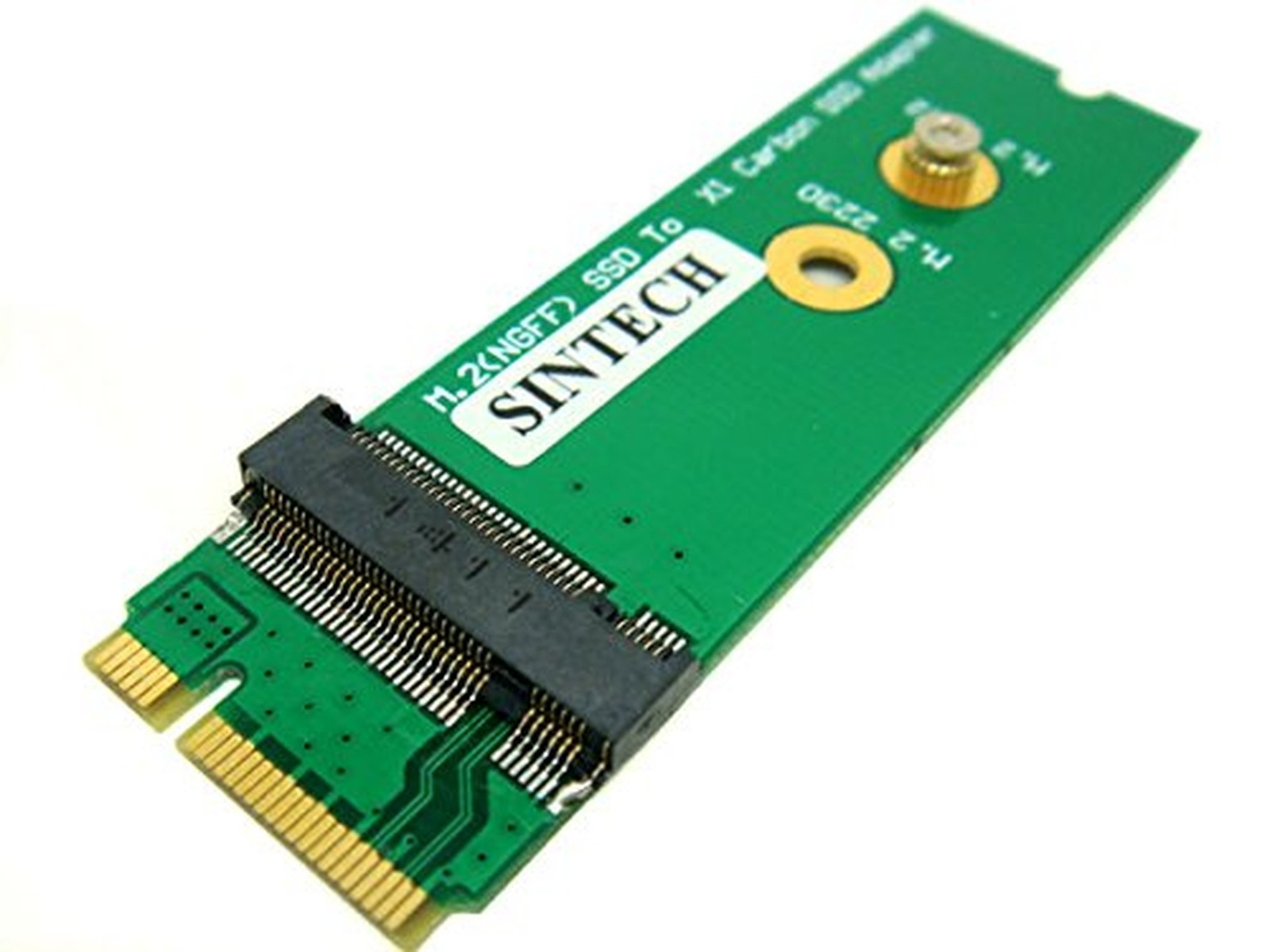 Sintech NGFF M.2 Key B-M SSD to 26Pin Upgrade Card,Compatible wtih 2013 Year …