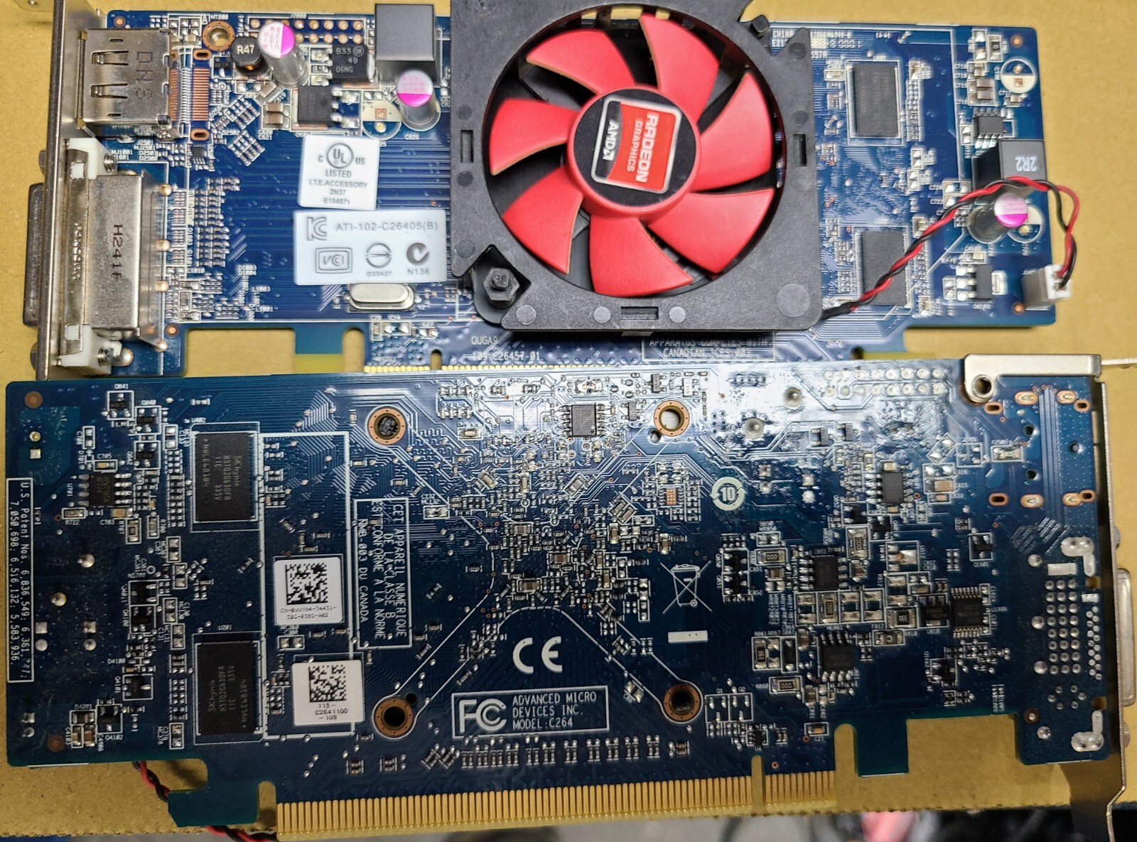 Dell AMD Radeon HD 7470 1GB GDDR3 SFF Graphics Card C264 – DisplayPort, DVI