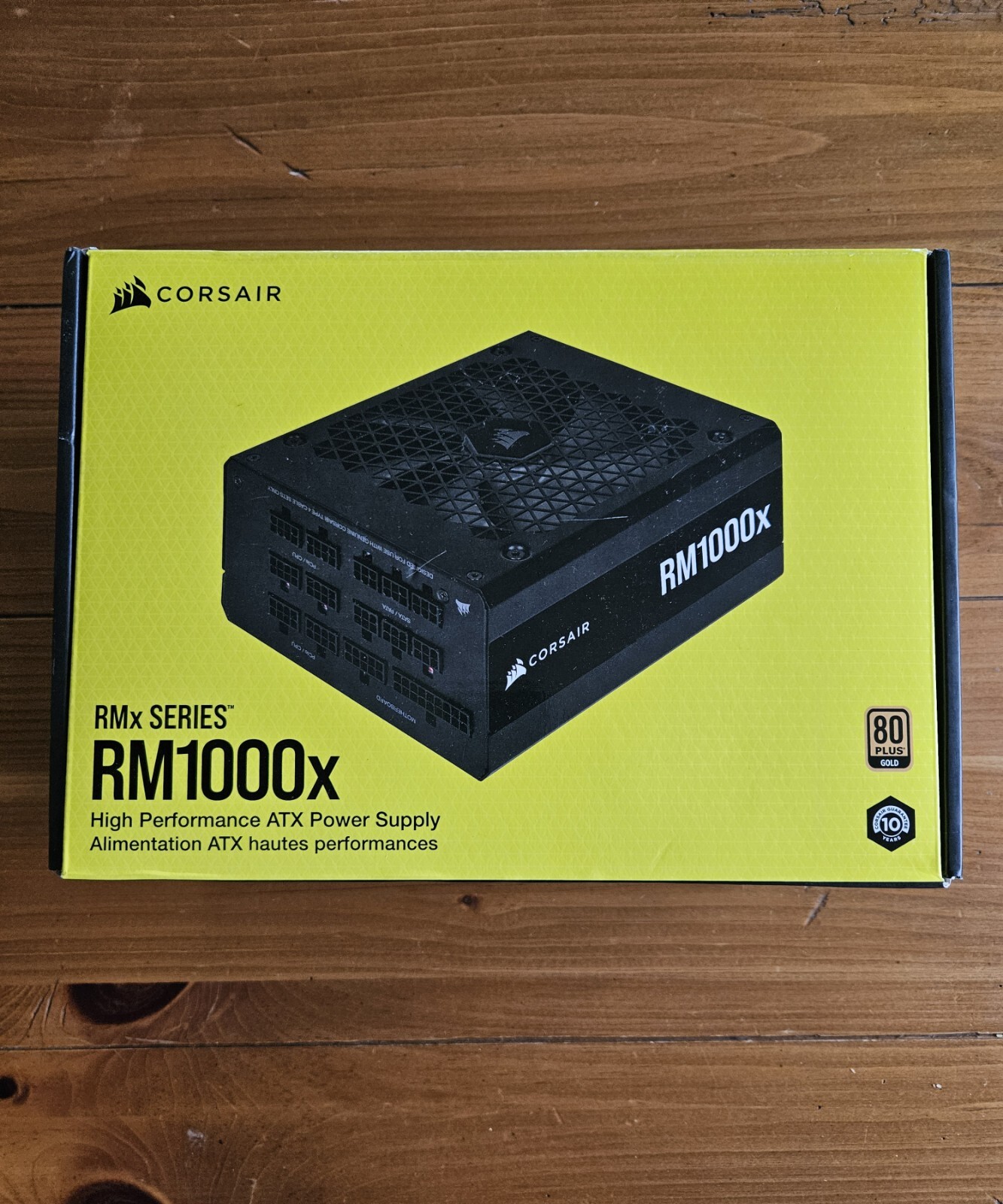 Corsair RM1000x 1000W +80GOLD Fully Modular ATX Power Supply – Black