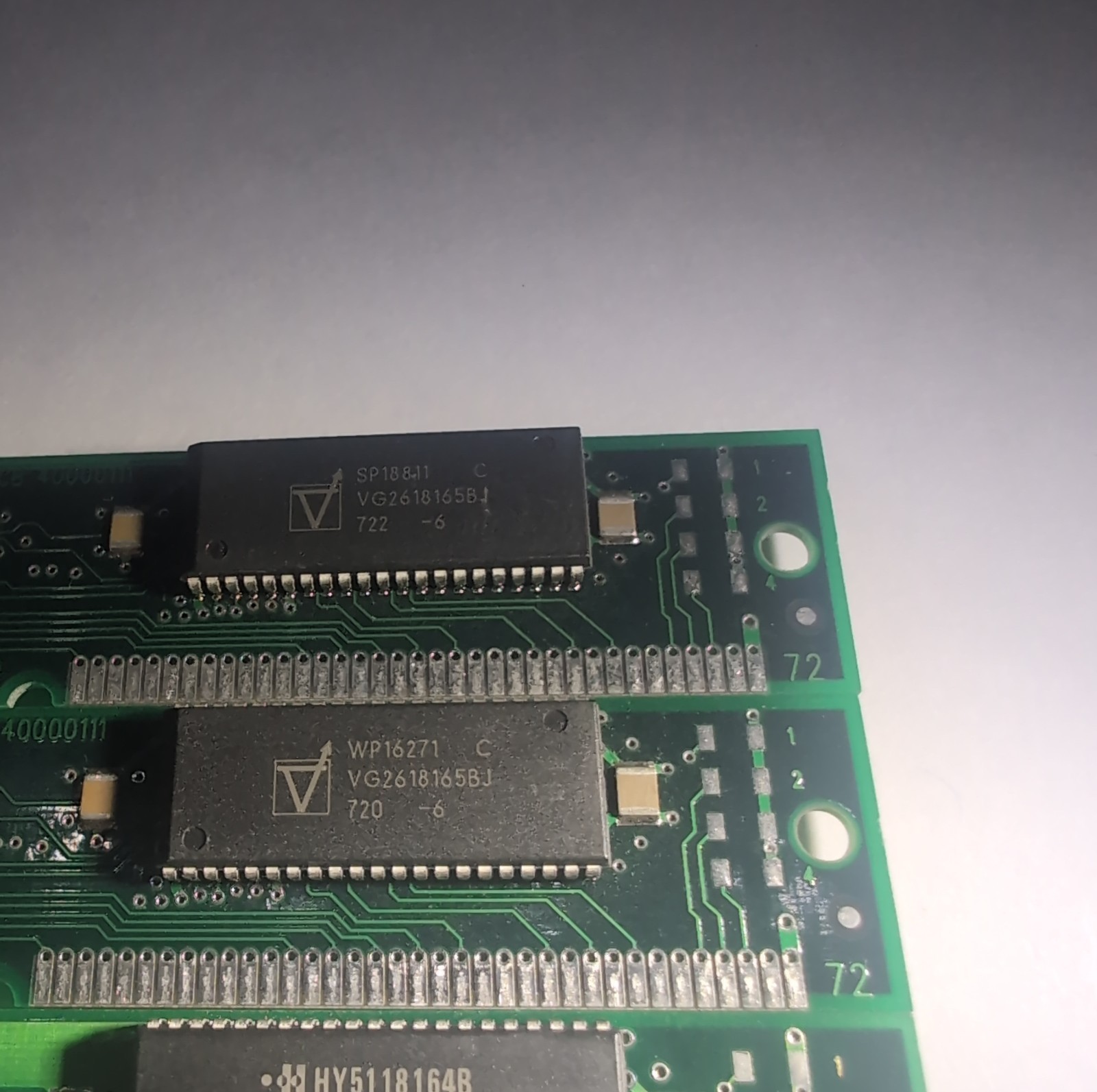 Vintage PNY 8MB 72-Pin SIMM RAM EDO 60ns Lot Of 3 24MB Total Hyundai Made In USA