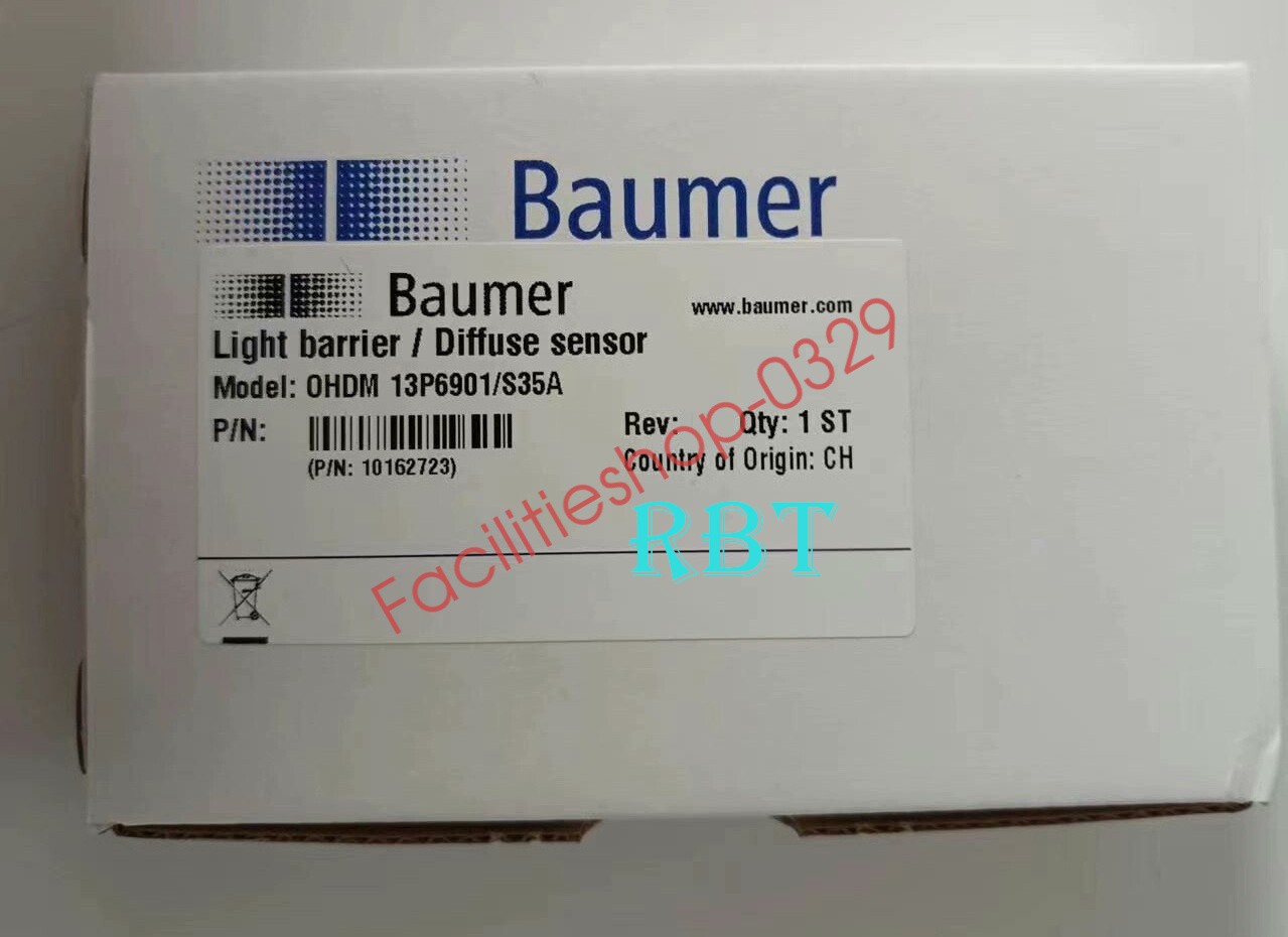 Baumer OHDM 13P6901/S35A Diffuse photoelectric sensor brand new DHL/FedEx