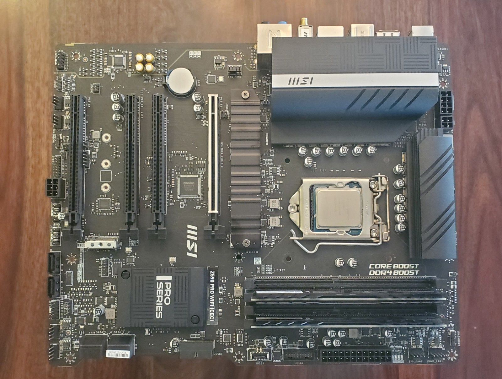 Intel i7-11700KF + MSI Z590 PRO WIFI Motherboard + 8GB XPG DDR4 Bundle