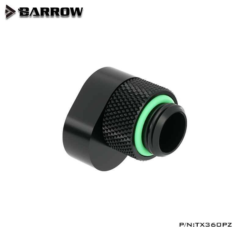 2x Barrow G1/4″ 360 Degree Rotation Rotary Offset Adapter 6mm Brass TX360PZ 1602