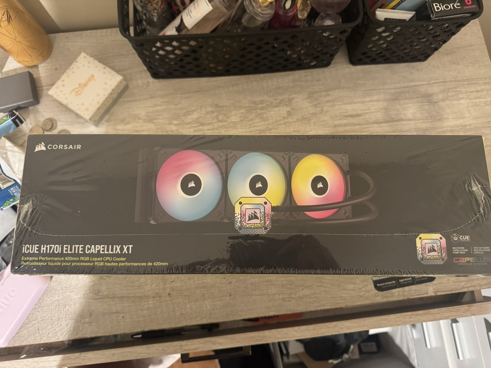 NEW Corsair iCUE H170i ELITE CAPELLIX XT 420mm AIO Liquid CPU Cooler RGB AM5 LGA
