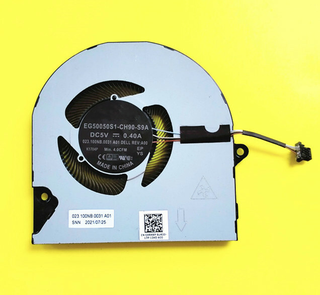 1PC For Inspiron 5410 5415 5510 5515 7415 0KRK6P CPU Cooling Fan