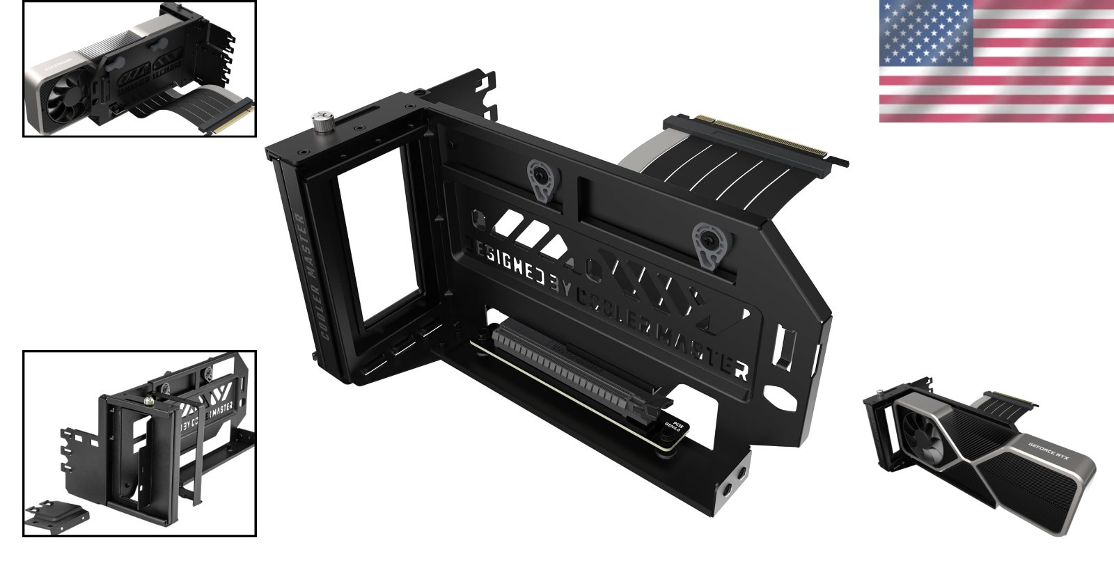 Vertical GPU Holder Kit V3 – Adjustable Video Card Support