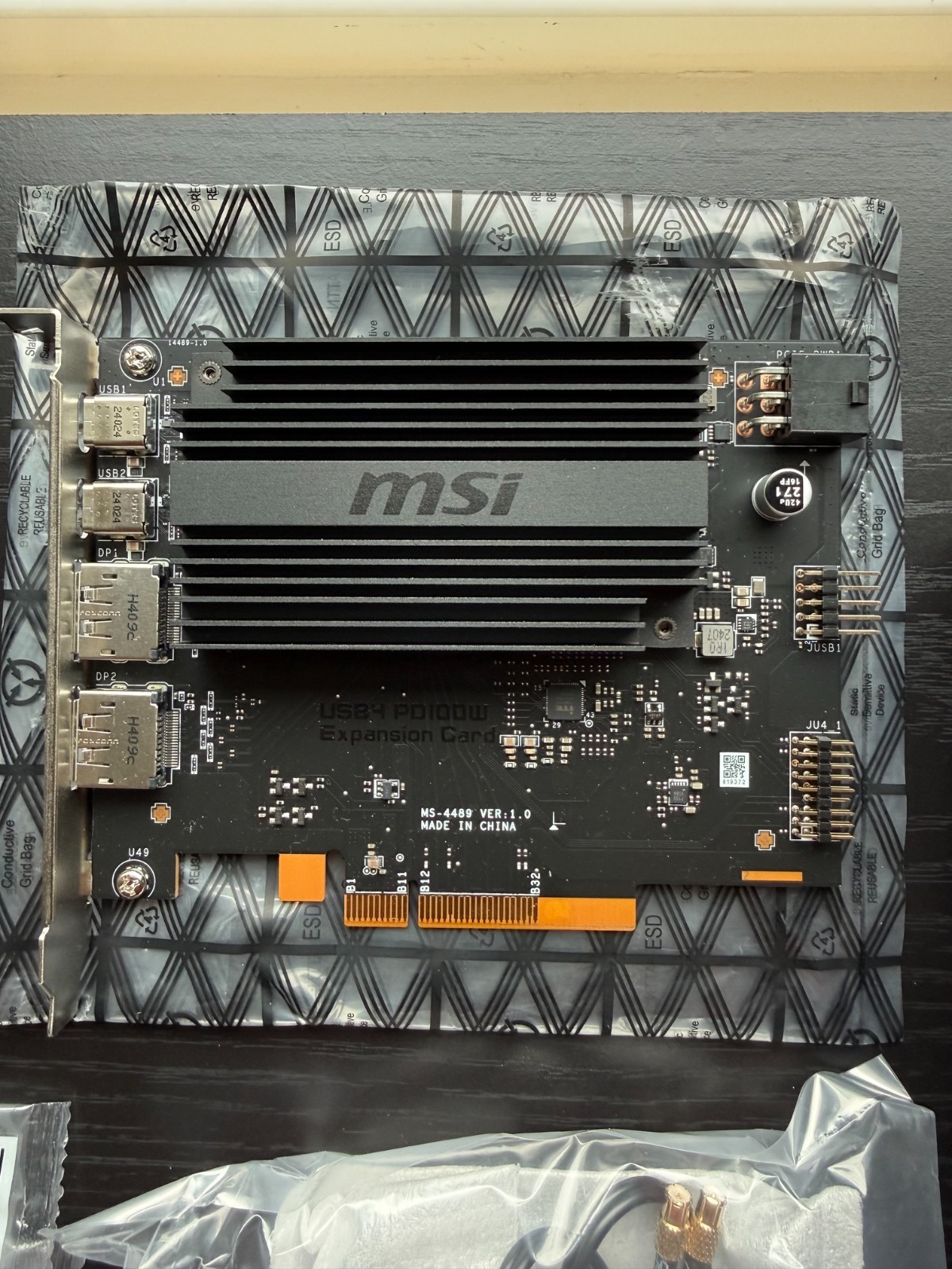 MSI MPG Z790 Carbon Max Wifi II Motherboard w/ 100W Expansion Card – EXCELLENT