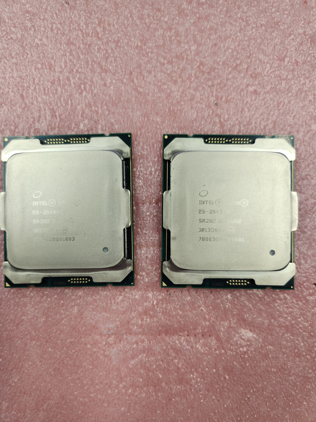 Lot of 2 SR2NZ Intel E5-2640 V4 2.40 GHz 25M Cache 10-Core Processor FCLGA2011-3