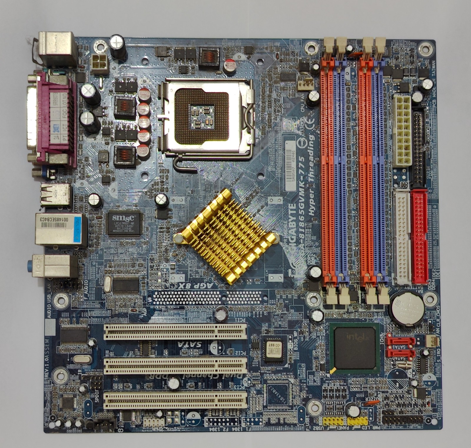 Gigabyte Technology GA-8I865GVMK-775, LGA 775/Socket T, Intel Motherboard