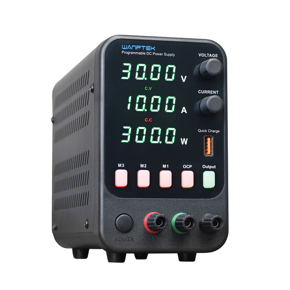 Adjustable DC Power Supply 30V 10A 300W Voltage Regulator Switch Programmable