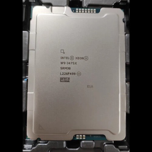 Intel Xeon W9-3475X 36Core LGA4677 Processor TDP-300W~360W 2.20GHz~4.80GHz cpu