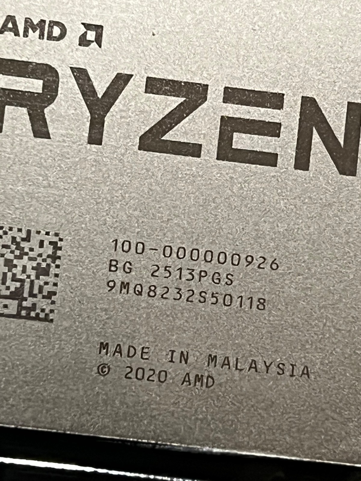 AMD Ryzen 7 5700X 8-Core 16-Thread 3.4GHz Socket AM4 CPU Processor