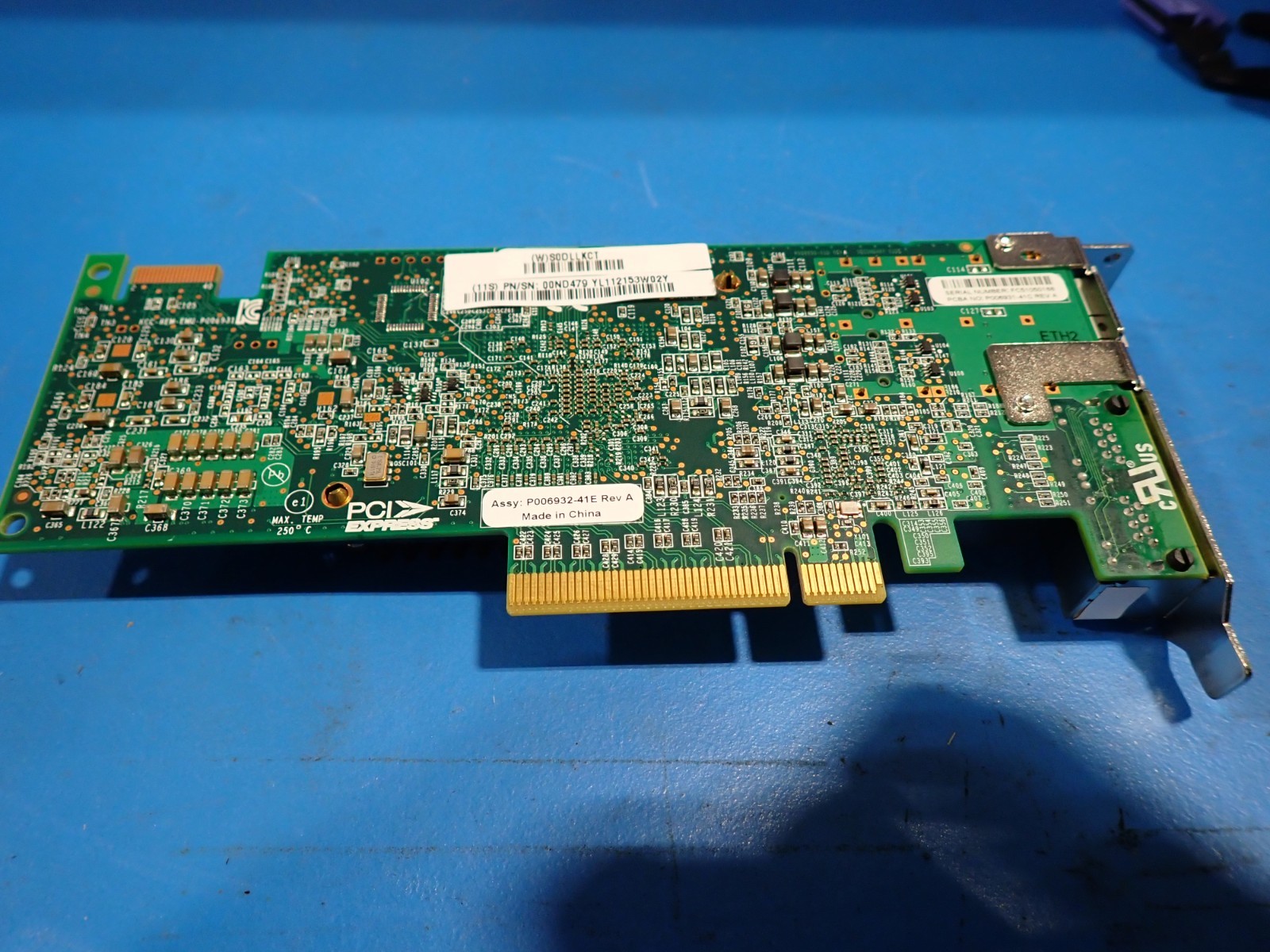 IBM 00ND479 10Gb 4-Port PCIe2 (x8) 2x10Gb FCoE SR, 2x1GbE RJ45 Ethernet Card