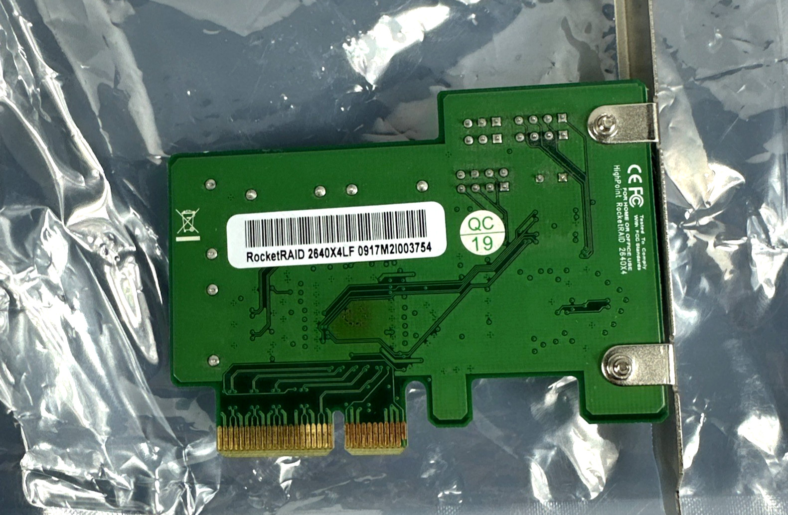 HighPoint RocketRAID 2640X4 SGL PCI-Express x4 SATA / SAS Controller Card