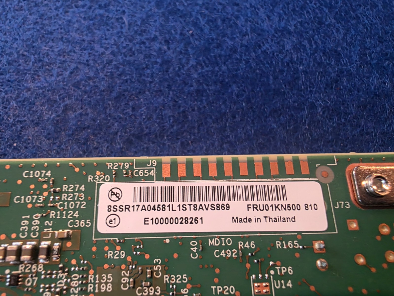 Lenovo 01KN500 7Y37A01088 430-8i 12GB HBA Controller Tri Mode LSI-9400-8i