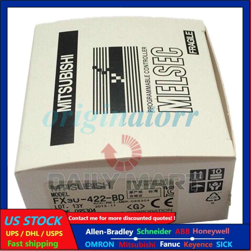 New In Box MITSUBISHI FX3U-422-BD Communication Board