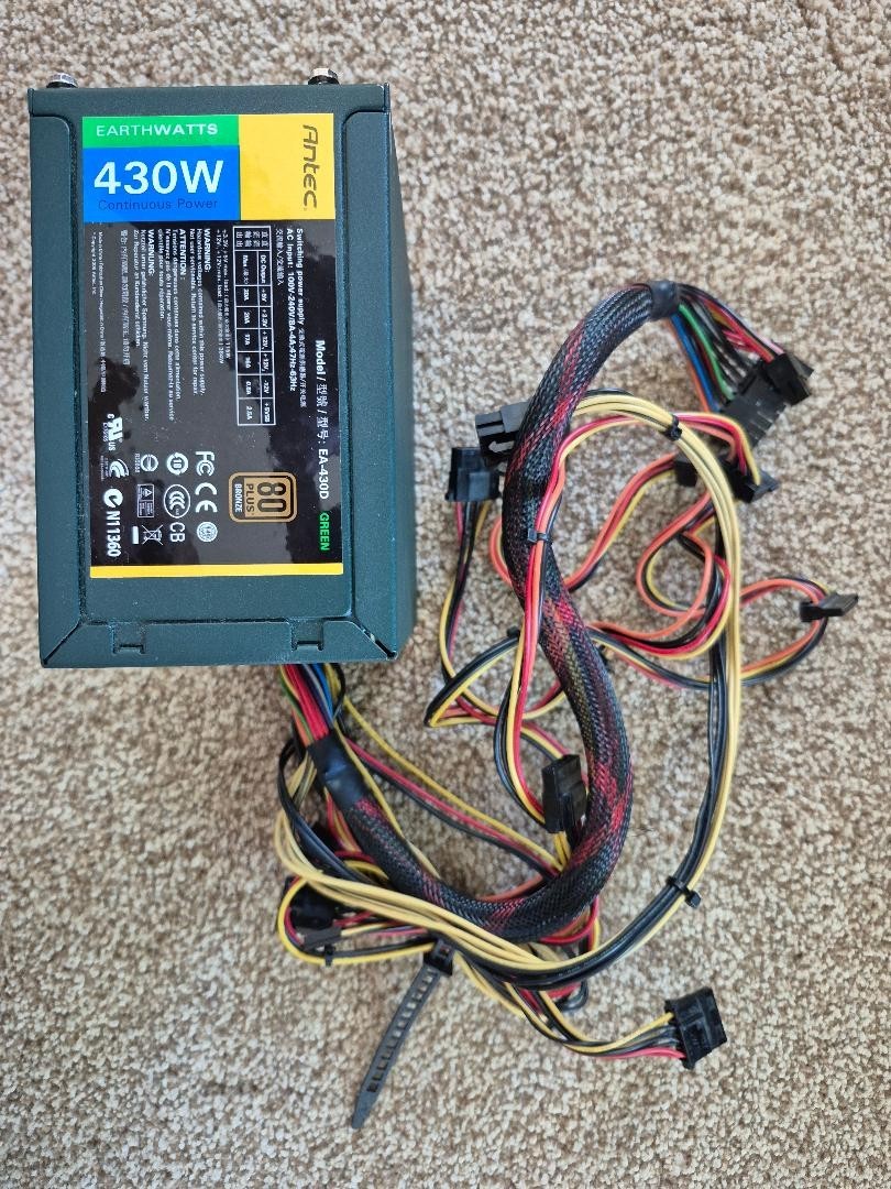 Antec Model EA-380D Green 80 PLUS Bronze 380W Desktop Power Supply