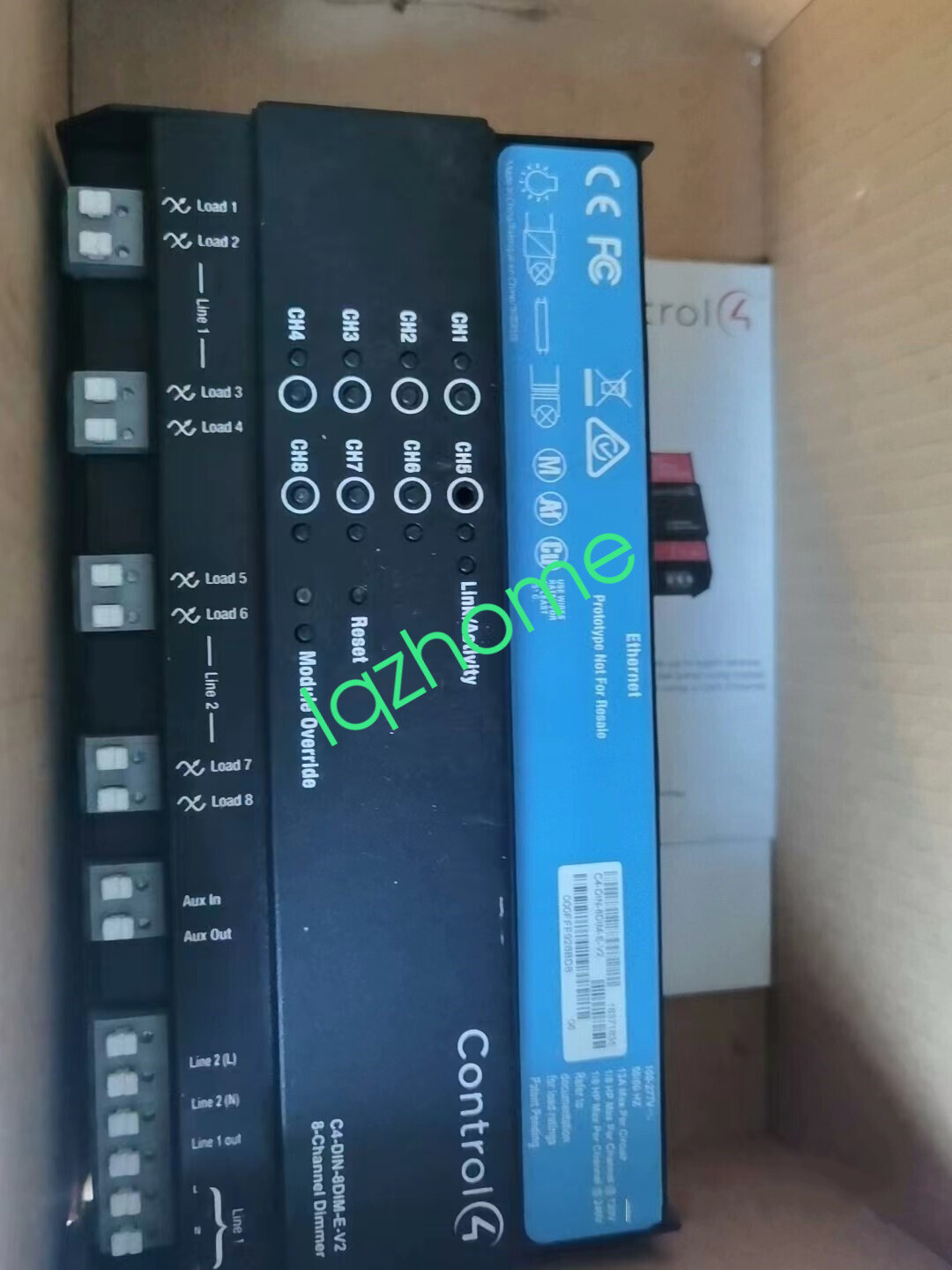 1PCS NEW Control4 C4-DIN-8REL-E-V2 Relay Module (DHL or EMS) #N6638 YF