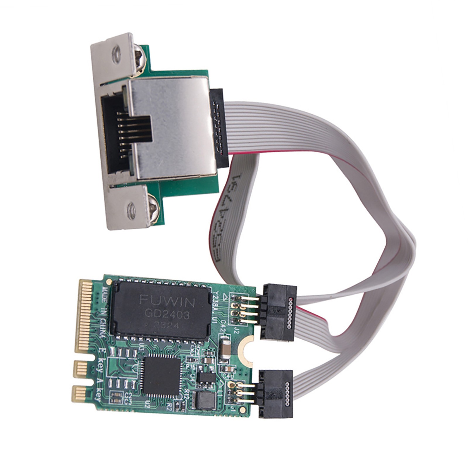 1 PC M.2 Key A+E 2.5G Gigabit Ethernet Network Lan Card RTL8125B RJ45 Chipset