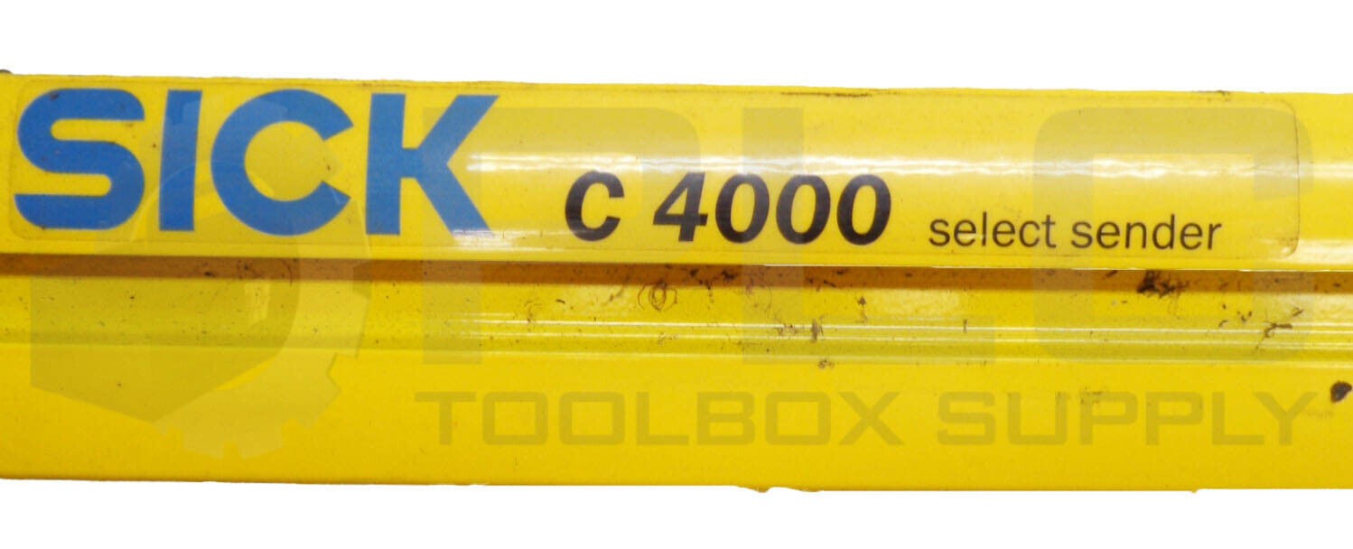 SICK 1 204 167 LIGHT CURTAIN C 4000 SENDER 24VDC 7.9W XC40E-0603A0A0CBC0