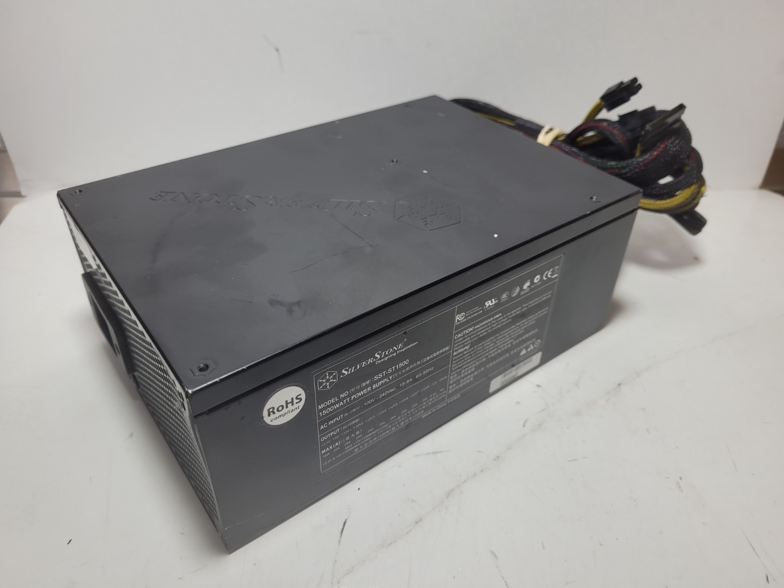 SilverStone SST-ST1500 1500W Modular Desktop Power Supply *READ #0560