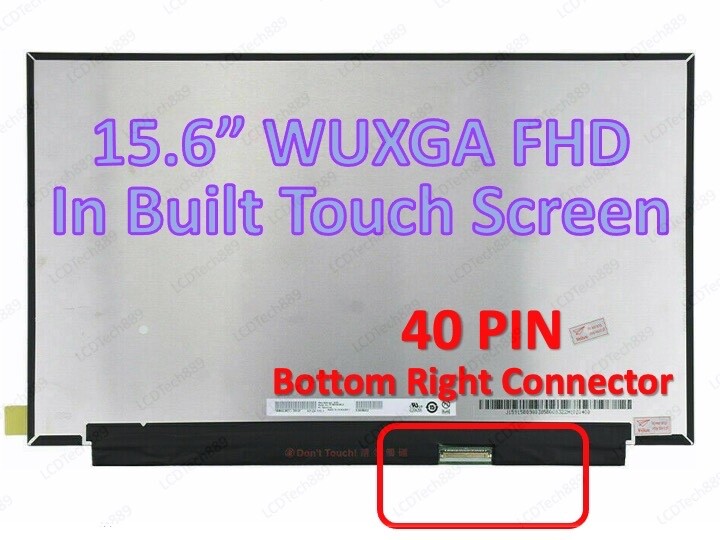 NV156FHM-T07 V8.1 V8.4 Lenovo 5D10W46422 5D11C74688 LCD Touch Screen 15.6» FHD