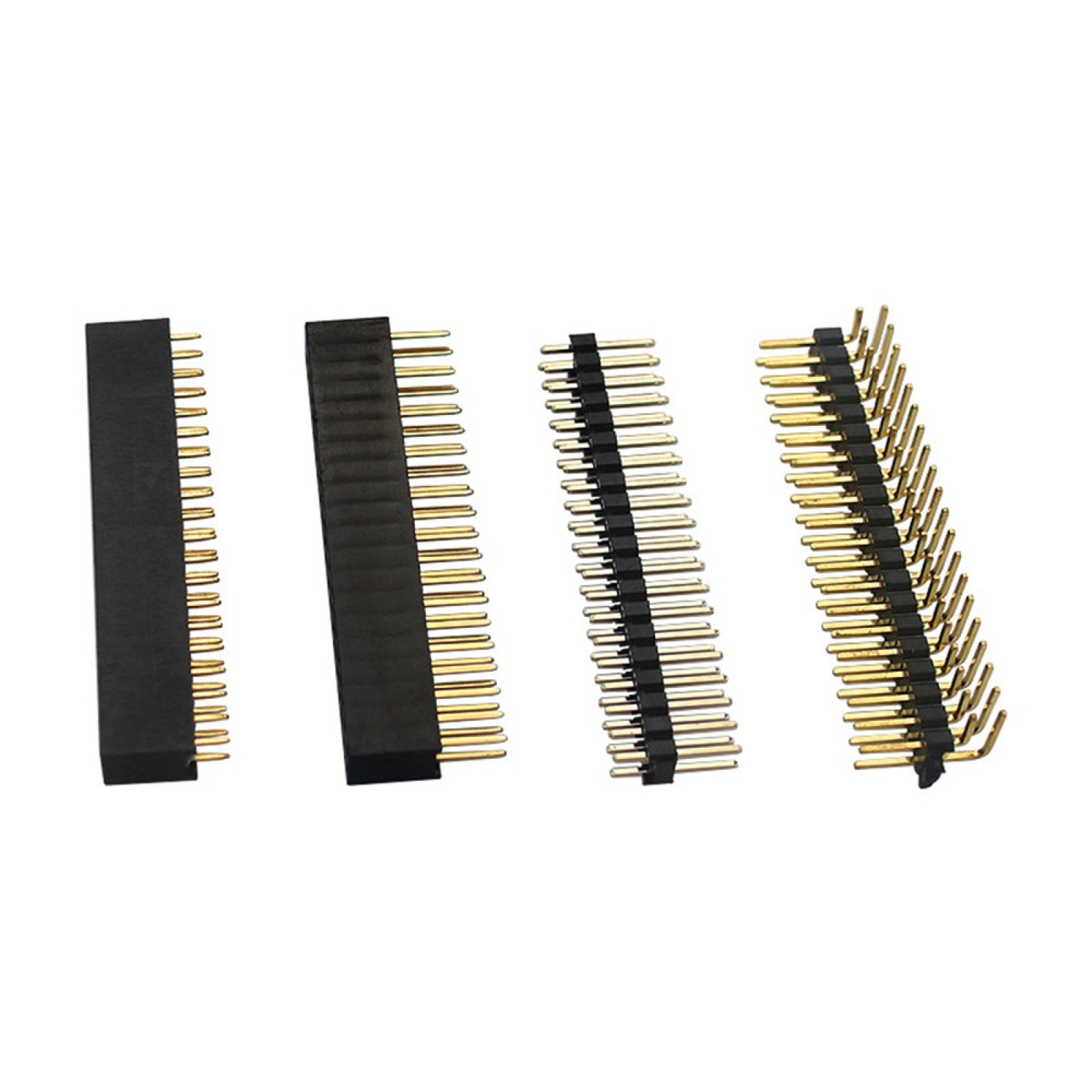 4x 2×20 PIN Socket Dual Male Header Pin Connector for Raspberry Pi Zero/Zero W l