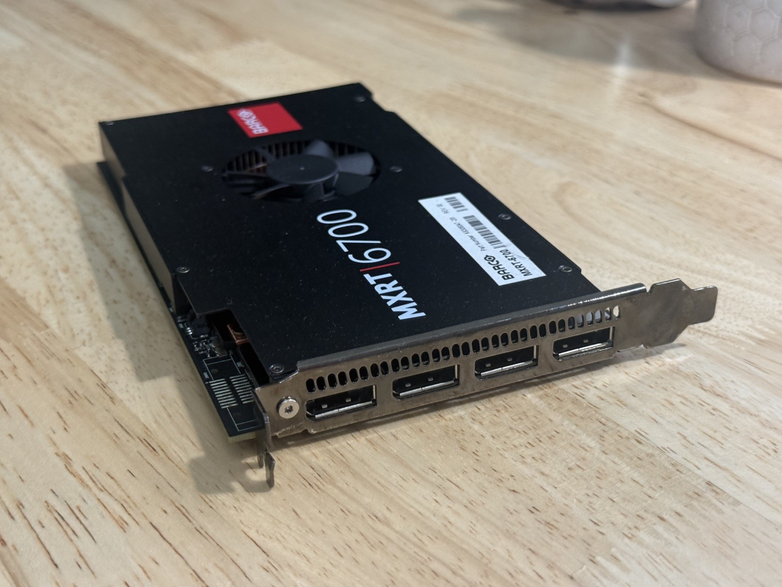 Barco MXRT 6700 8GB GDDR5 Medical Video Graphics Card K9306047