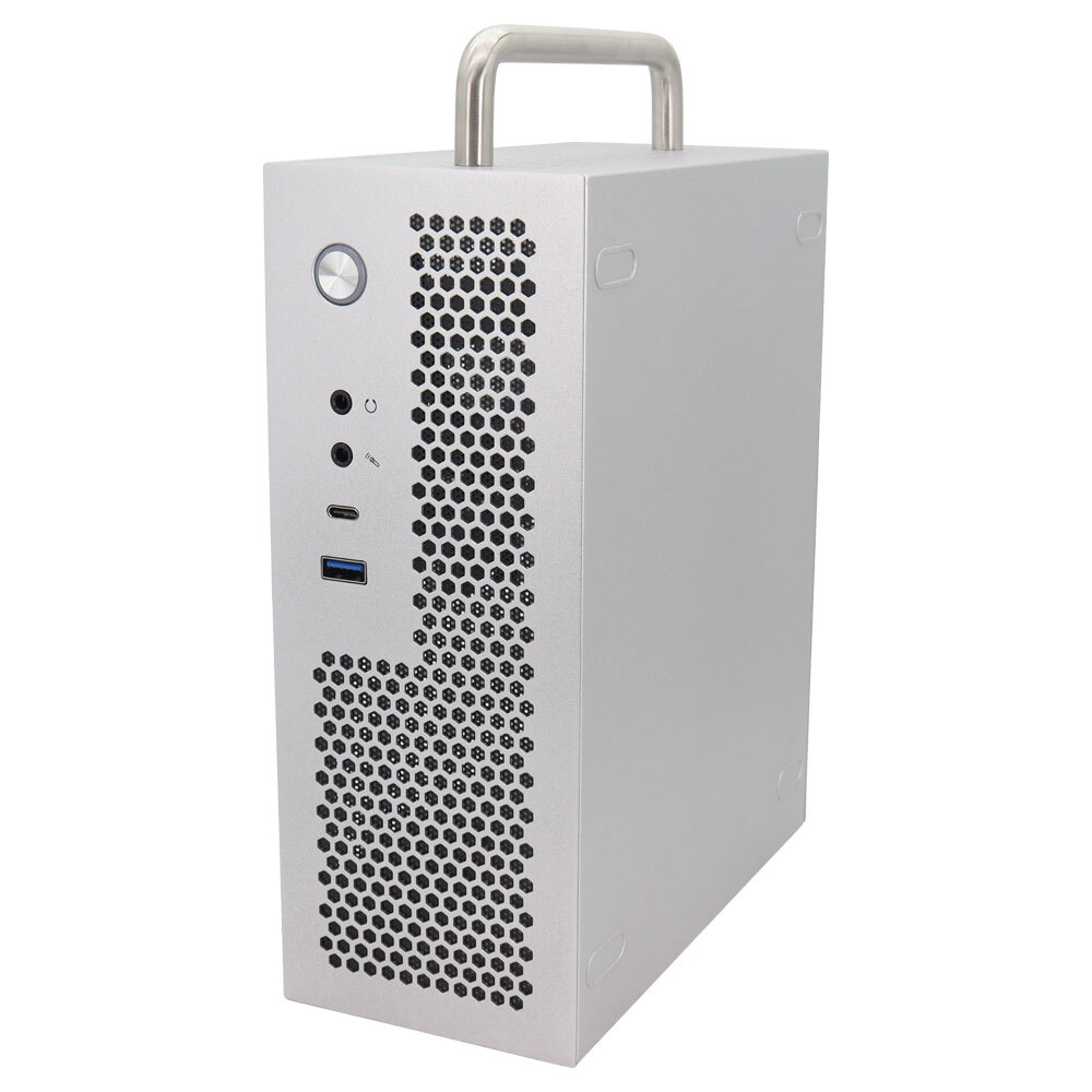 Mini ITX Computer Case with 300W 1U Small Power Supply Steel Mini Tower Cases