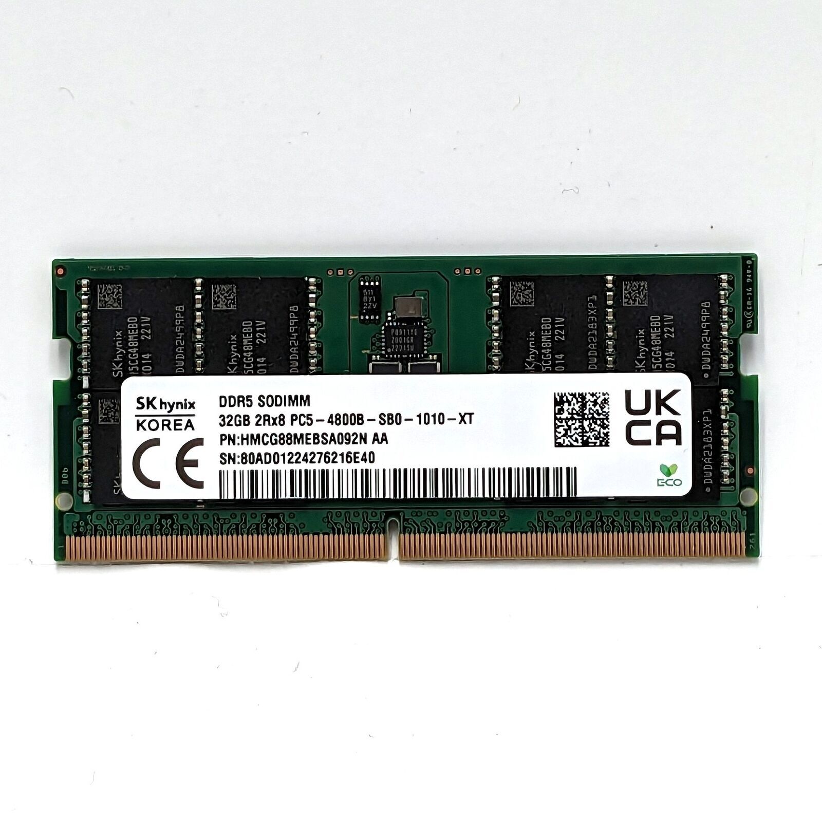 SK Hynix HMCG88MEBSA092N 32GB DDR5 4800MHz SODIMM Memory
