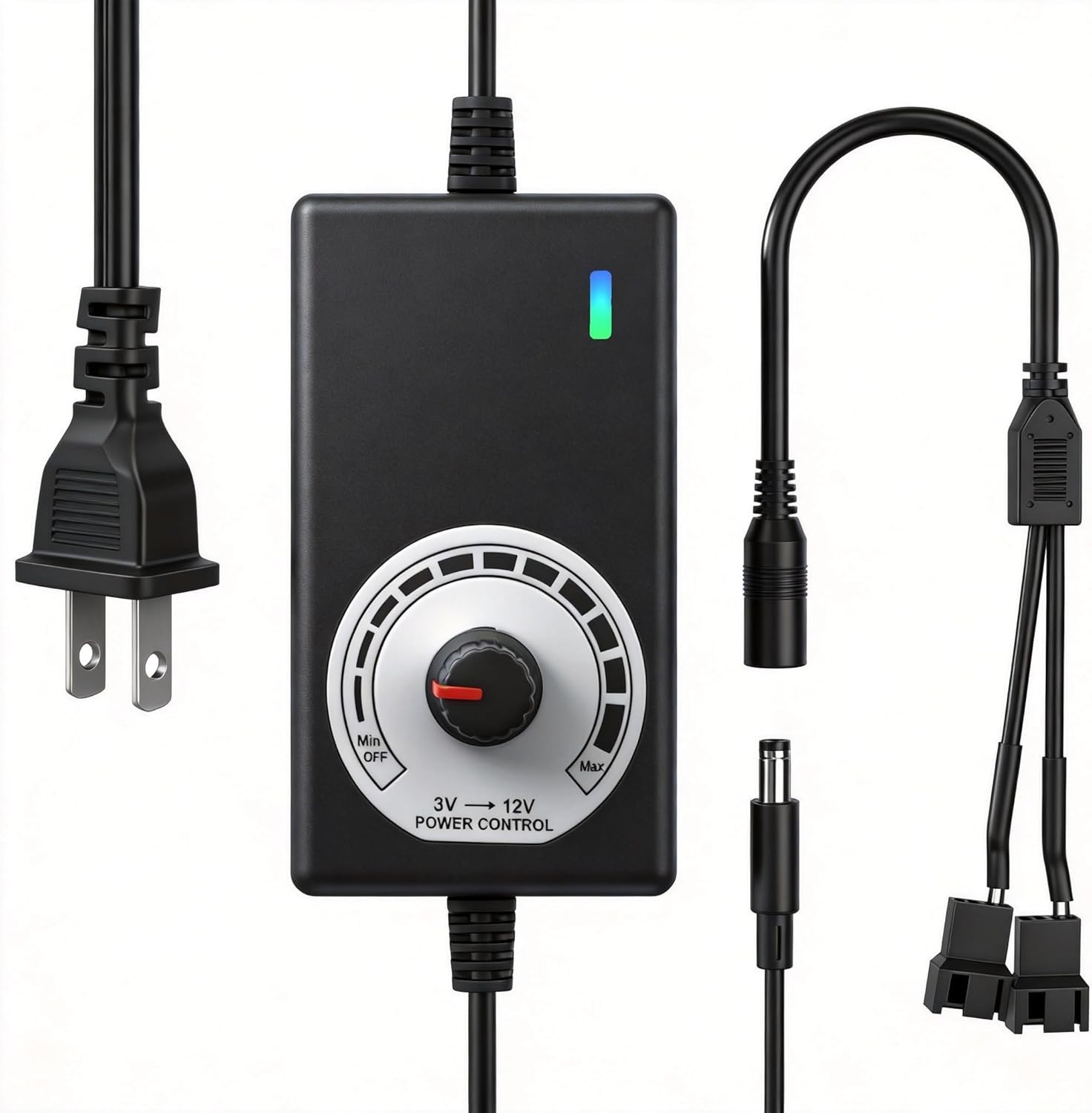 Adjustable 3-12V Power Supply Controller