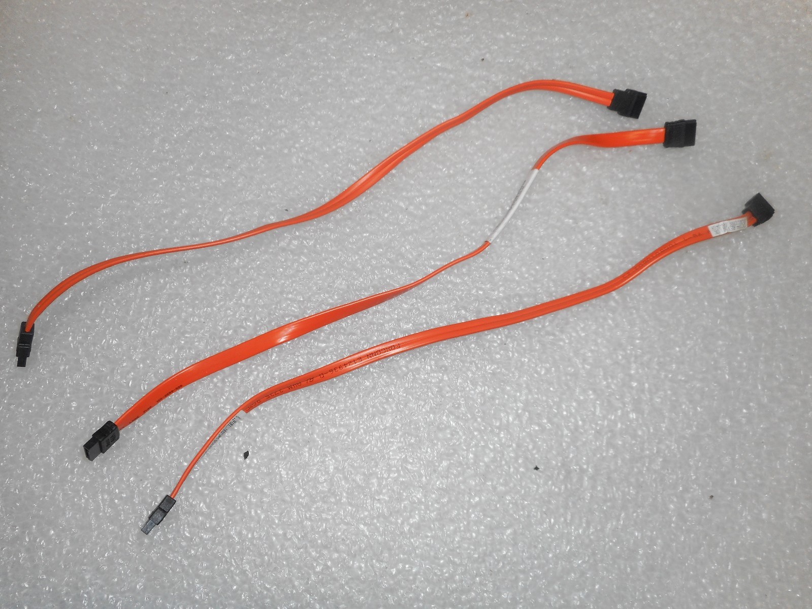 LOT OF 3 DELL SATA SERIAL ATA HDD HARD DRIVE STRAIGHT OPTICAL CABLE DC094