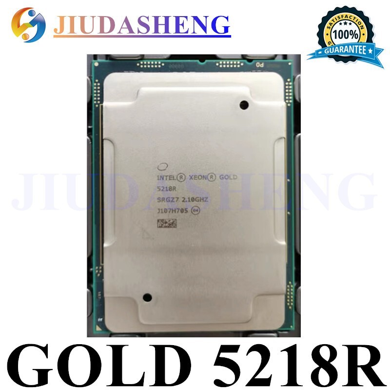 Intel Xeon Gold 5218R ServerCPU 2.1GHz 20C 27.5MCache L3 FCLGA3647 SRGZ7 DDR4
