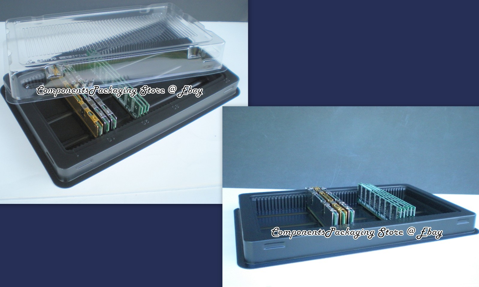 PC4 DDR4 Memory Shipping TrayBbox for PC Server DIMM Modules – 12 Fits 600 – New