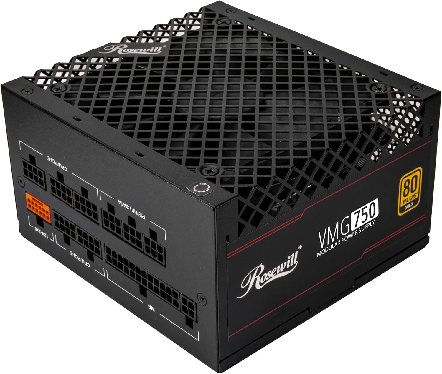 Rosewill VMG 750W 80+ Gold, ATX 3.0 & 3.1 Compatible, Full Modular Low-Noise Pow