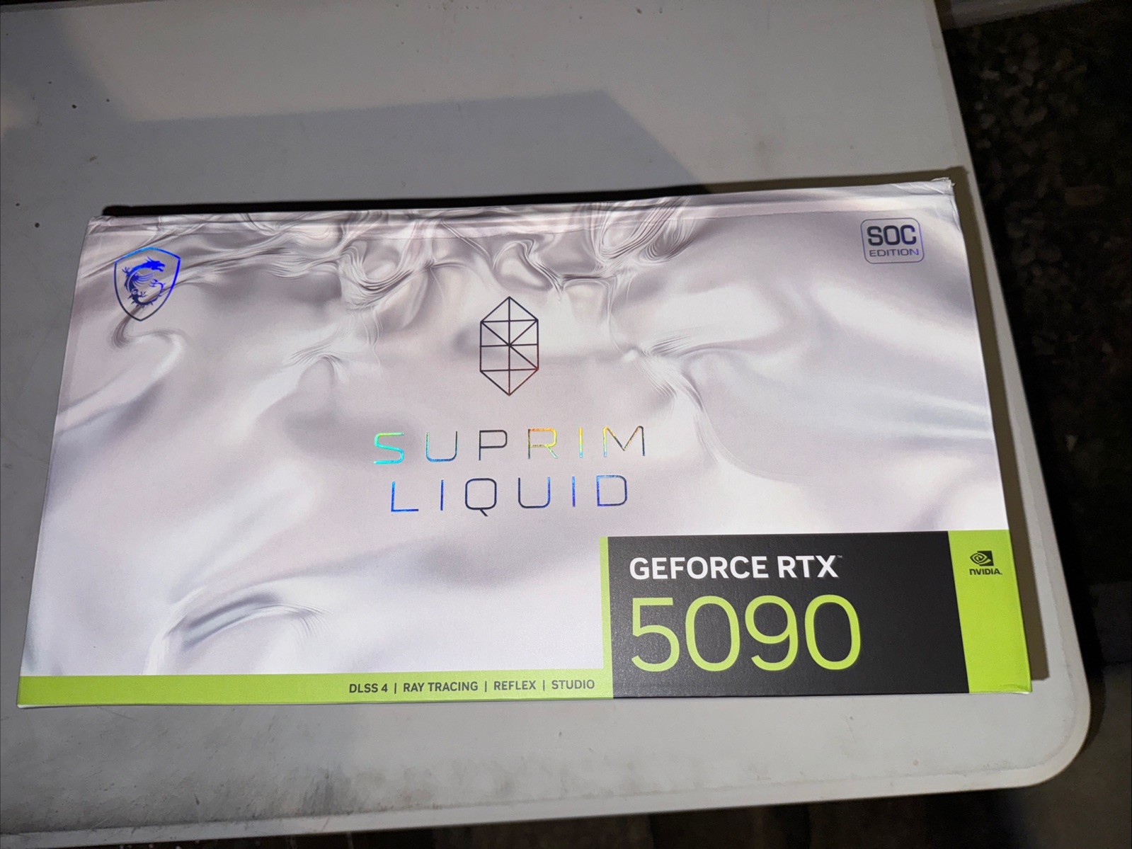 MSI RTX 5090 GAMING Suprim Liquid Cooler Only *No PCB* For parts (US stock)