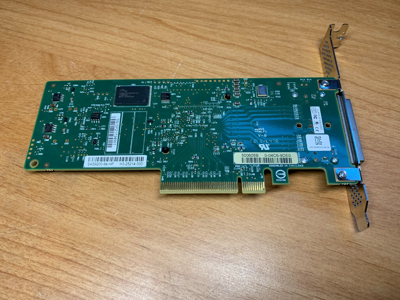 LSI SAS9200-8e-HP 8 Ports PCIE HBA SAS SATA Host Bus Adapter 6Gb/s High Profile