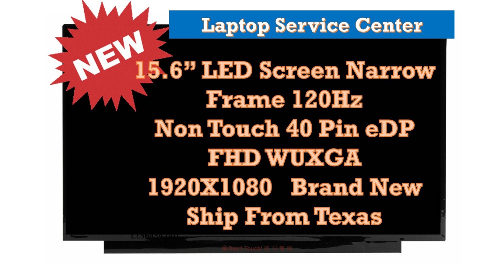 New Lenovo Flex 5-15IMH05H 81Y6 15.6″ FHD WUXGA 120 Hz LED LCD PANELS