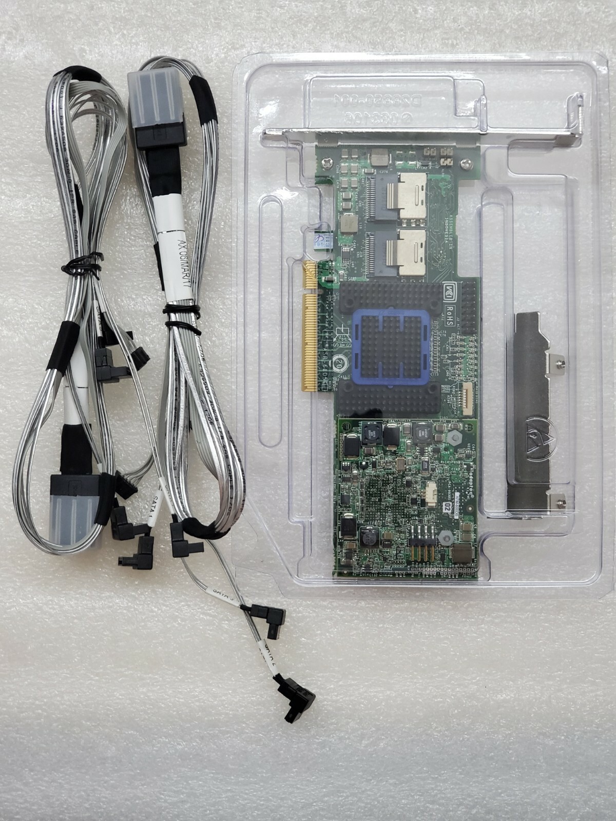 Adaptec Raid Controller ASR-6805T 8 Ports PCIE2 x8 512MB+2*8087 70CM