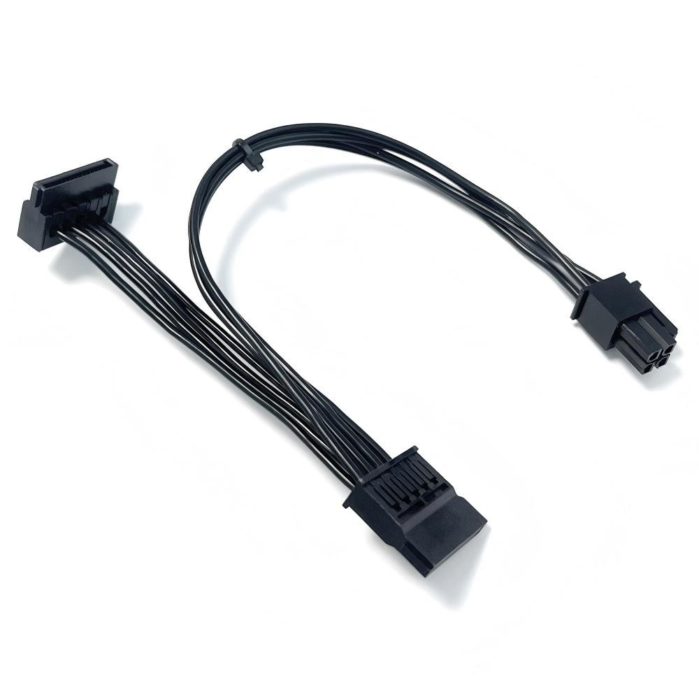 Power supply cable For HP TE01 TG01 TP01 Pwr(2*2) TO 2 SATA 15p L68308-001 tbj