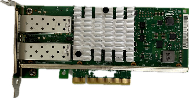 Intel Dell X520-DA2 0942V6 Dual Port 10Gb SFP+ PCIe Server Adapter LP