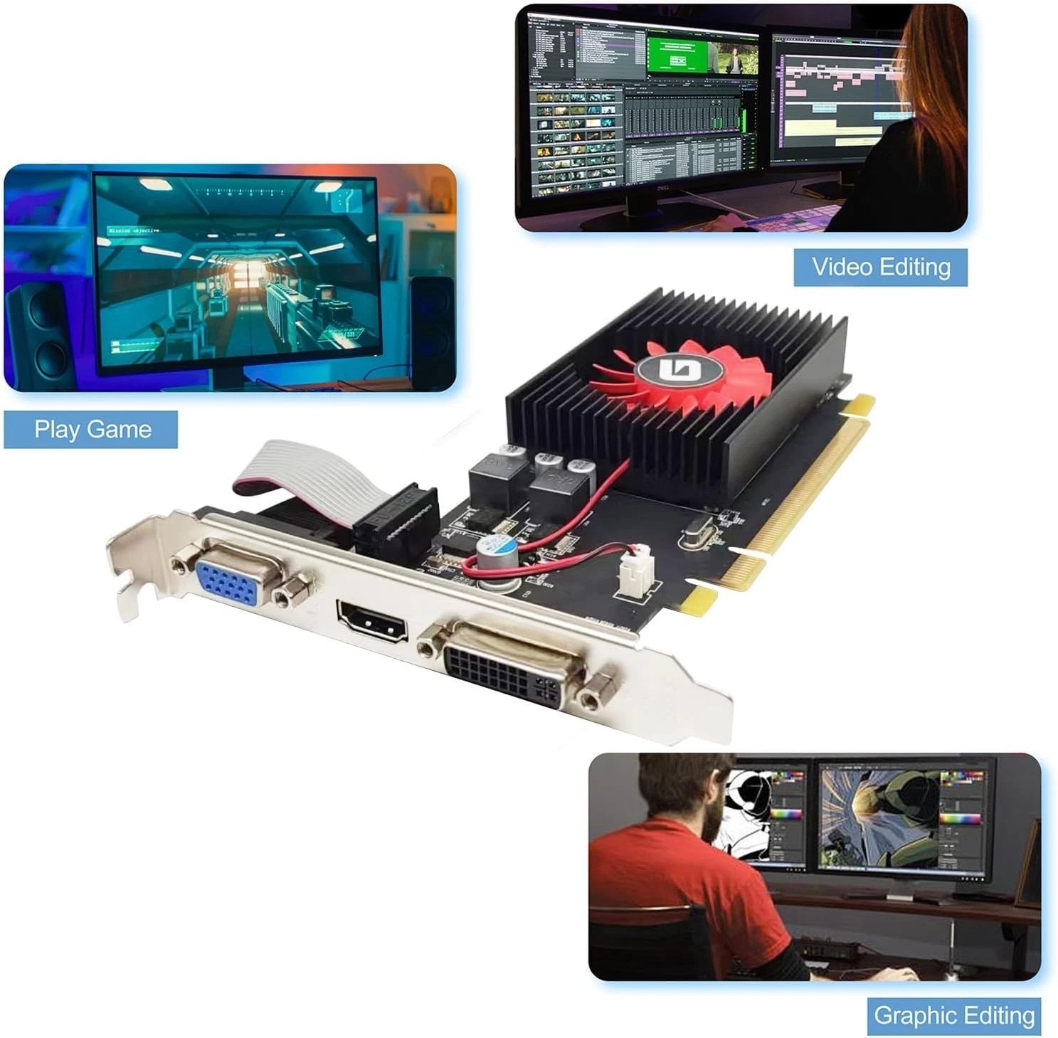 Upgrade Your PC with AMD Radeon HD 5450 1GB Graphics Card – DirectX 11 Ready