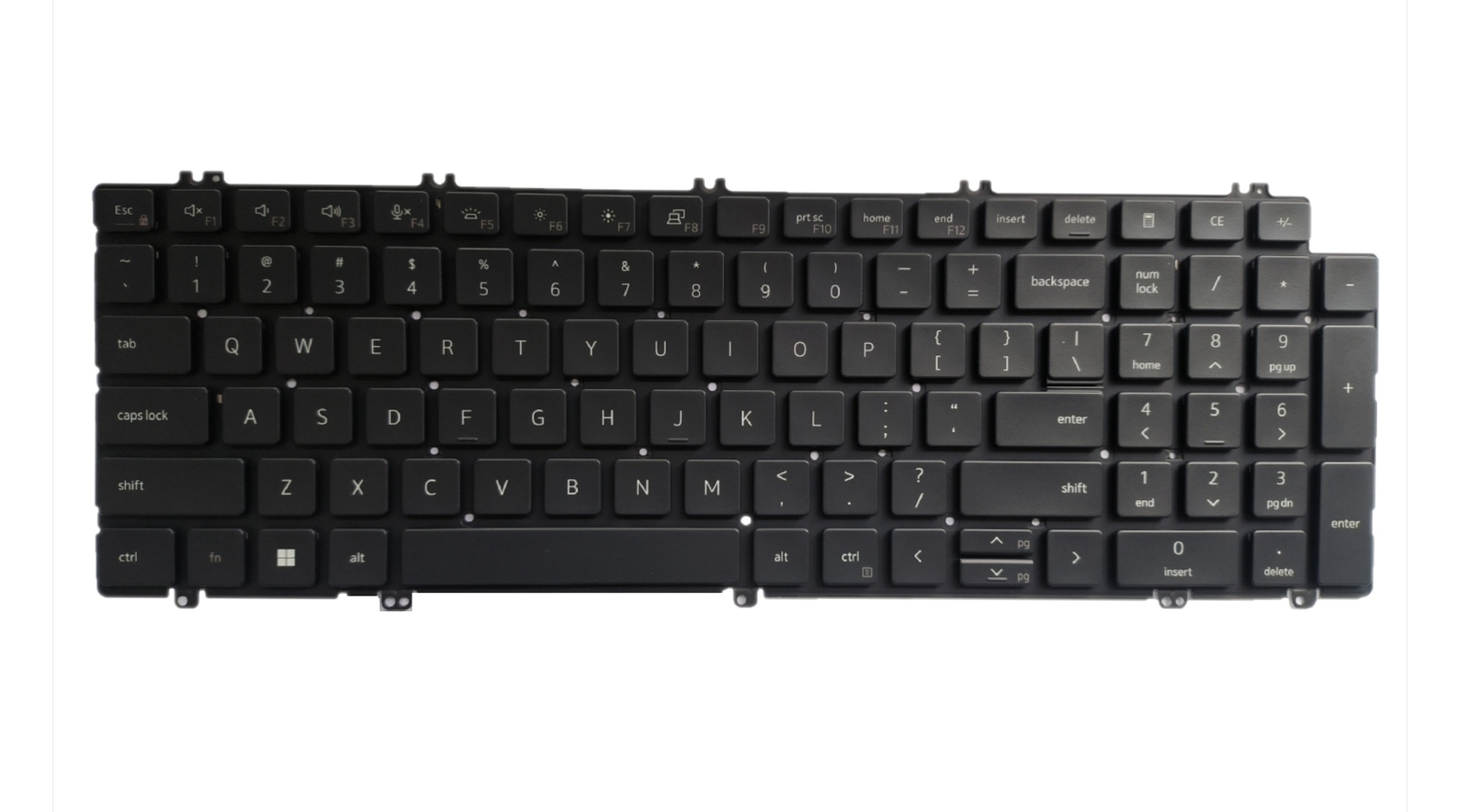 Original US Backlit Keyboard for Dell PN: PK133MM3B00 SG-B2710-XUA SN2007BZ